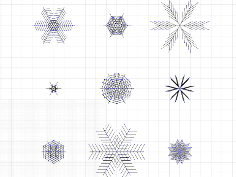 Snowflakes - Random