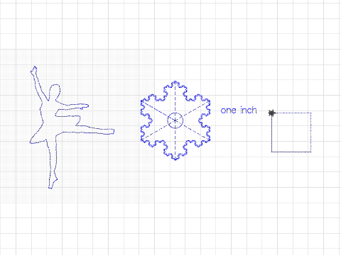 Koch Snowflake Ballerina