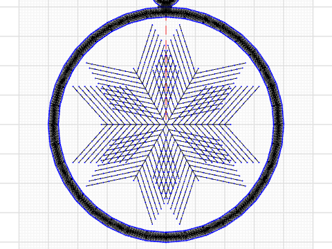 Snowflake Ornament #1