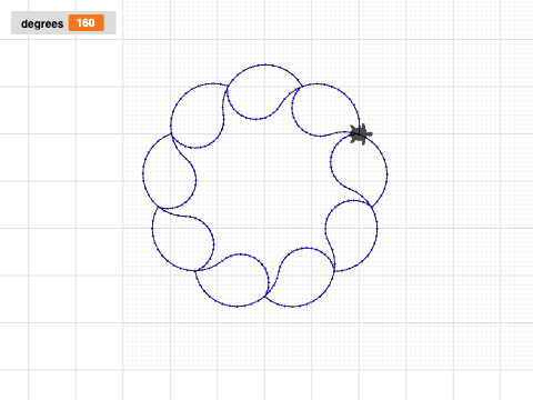 teardrop circle-quilting small rectangle