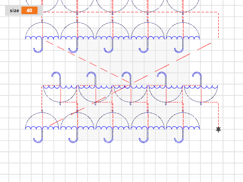 Regenschirm Typ 4.1,4.2 oben links