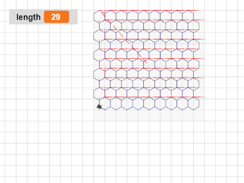 Hexagon Tessellation Challenge without Trigonometry