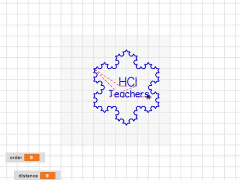 Koch Snowflake HCI