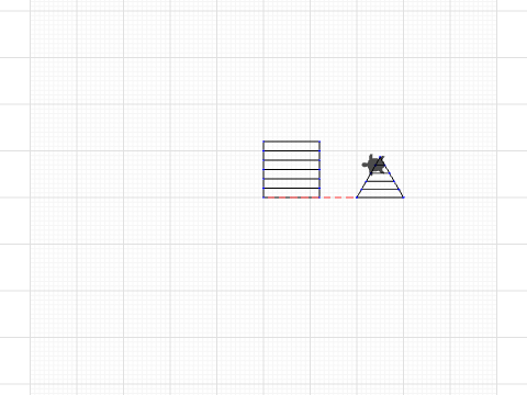 Triangle square fill 