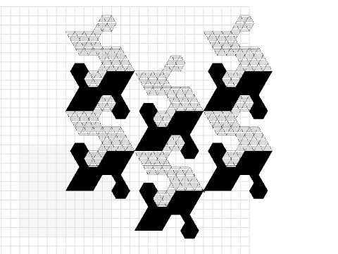 Triangle and Hexagon Filled Culminating