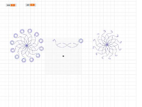 the iteration of swans freehand positioning