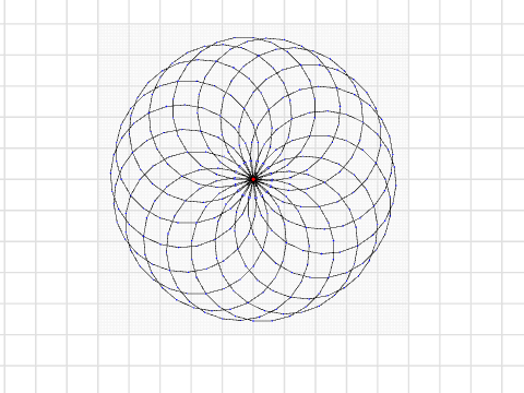 Cicle Pattern Large