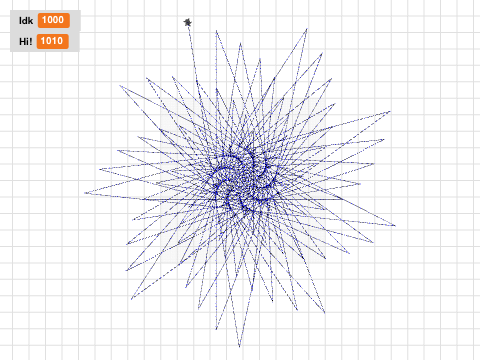 7 Make a variable (spiral)