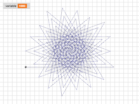 7 Make a variable (spiral)