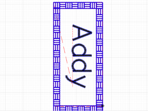 Addys Finished Bookmark