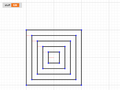 squares x4