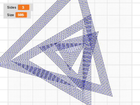 Triangle Spiral