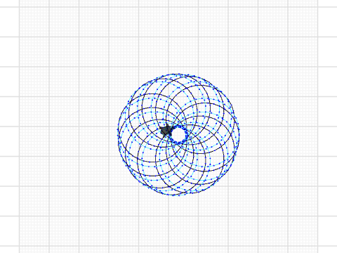 Mandala _random_color 4cm
