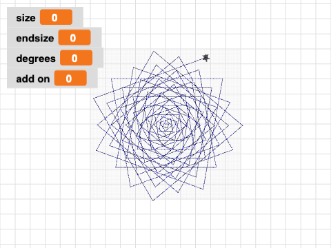 poly spiral block