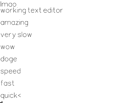 Text editor