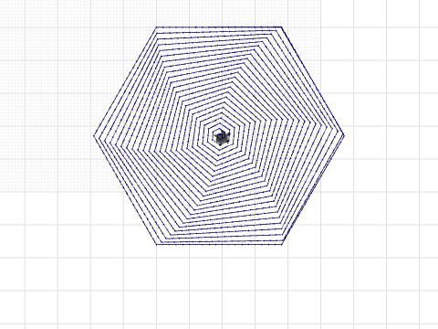 Spiral Study - Fill for Polygons elaine