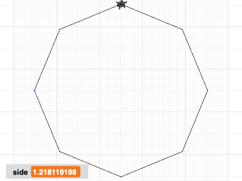 Polygon Inscribed Inside of a Circle