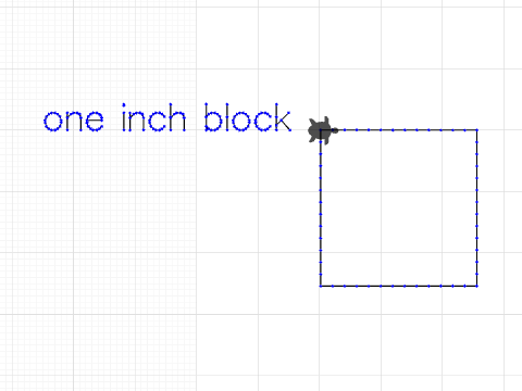 One Inch Block