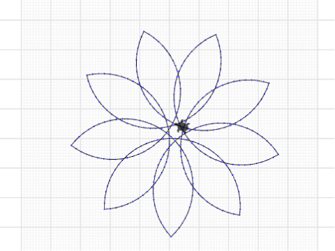 spiral flower