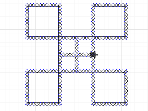 Adinkra Nsaa Pattern