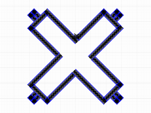 Adinkra Aban Pattern