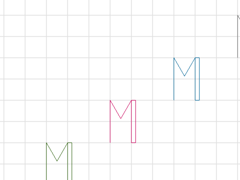 color theory letter m mc