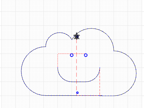 Cloud laser cut