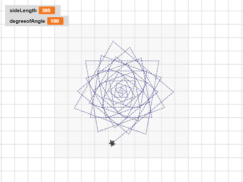 spirals practice JS