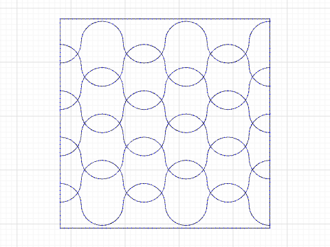 Sashiko - Amime- Fishing Net #2