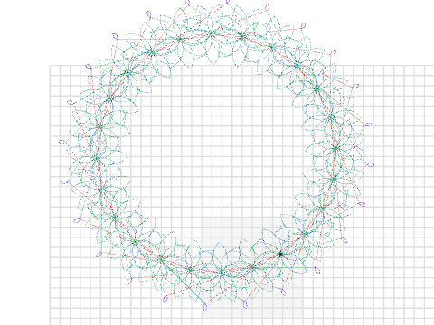 multiple flowers pattern 2