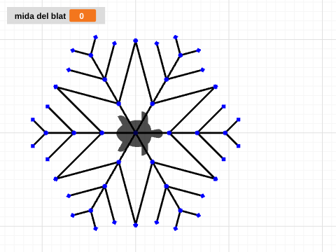 snowflake hexagon larga