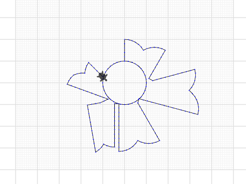 Unfinished flower 