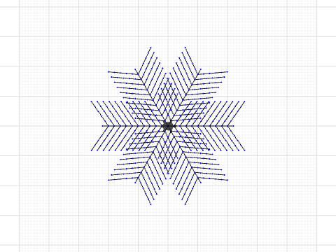 Snowflake With Branches from Elaine