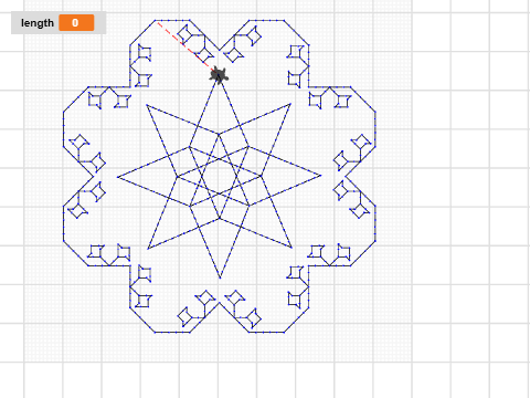 Trig fractal