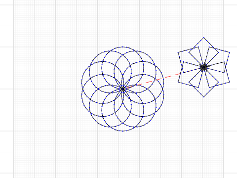 Flower and Pinwheel example