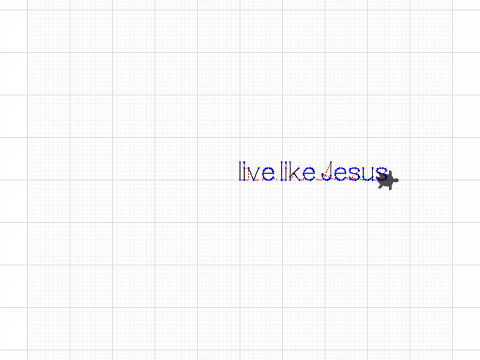  live like Jesus 2025 march 