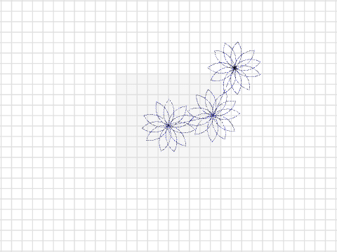 flower with size
