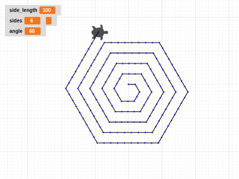 hexagon-spiral
