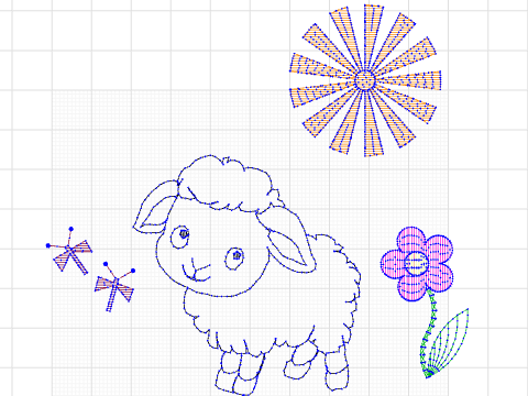 Elaines lambie - fixed by Simon