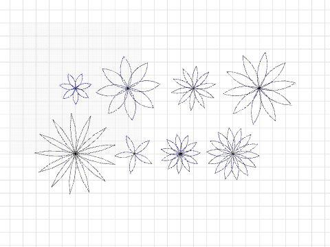 Petal Block Flower