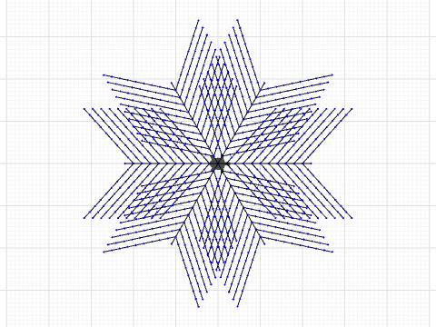 Making a Snowflake With Branches - Generalized