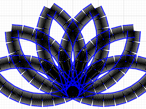 Lotus Satin Pattern