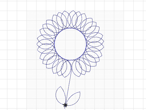flower! with 2 leaf