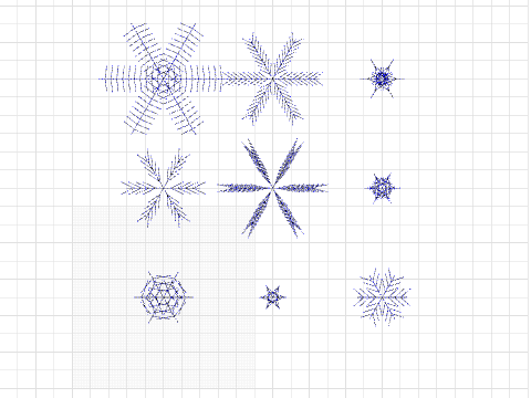 The Beauty of Coding Snowflakes #6