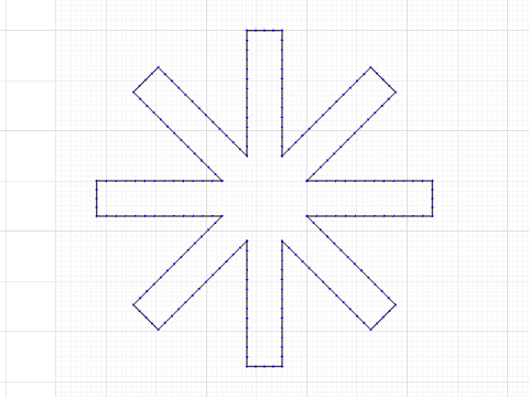 Straight Line Petal