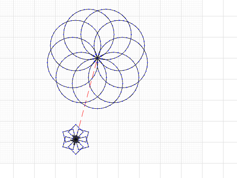 Flower and Pinwheel