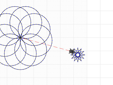 Flower and Pinwheel