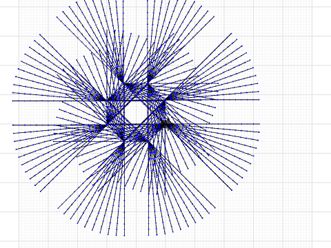 circle fan repeat