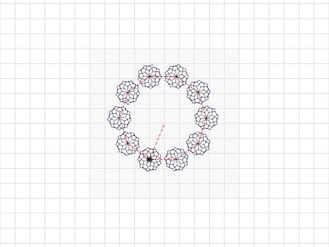 Stitch and Code Fower crown