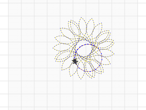 unfertige Blume
